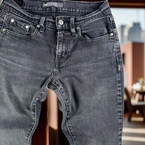 Levis 515 Jeans Women 6 (28x28) Bootcut‎ Black Denim Pants Cowgirl Rodeo Flare